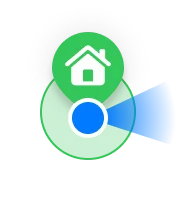 Home location marker