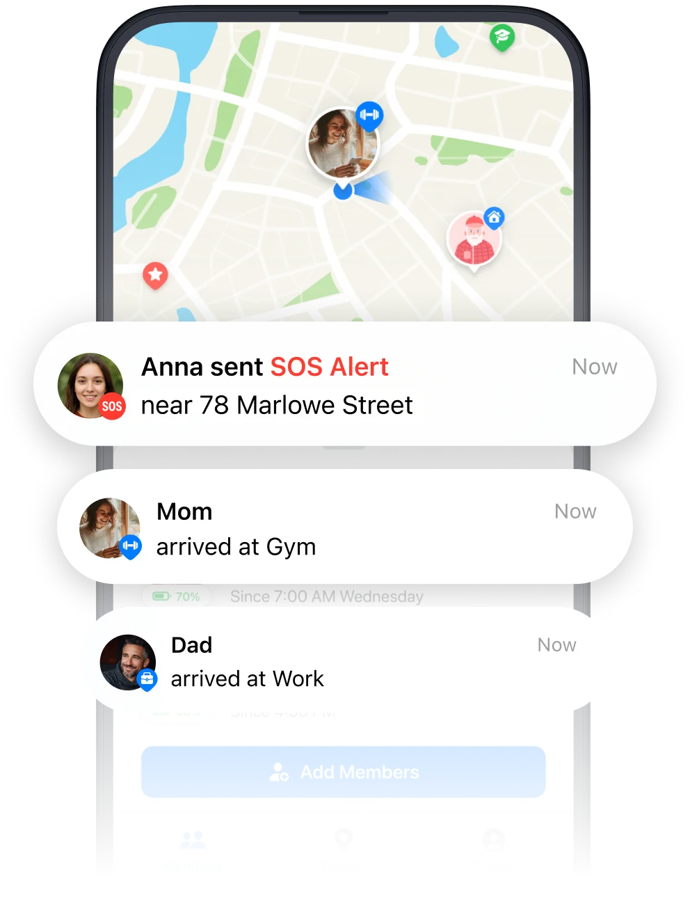 Closr app security features
